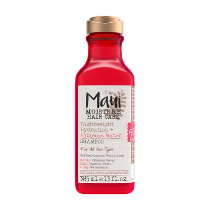 Maui Moisture Hair Care Lightweight Hydration + Hibiscus Water Shampoo, 13 fl oz