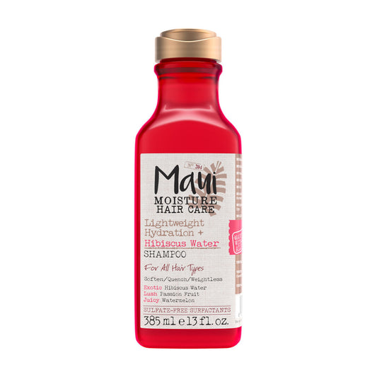 Maui Moisture Hair Care Lightweight Hydration + Hibiscus Water Shampoo, 13 fl oz
