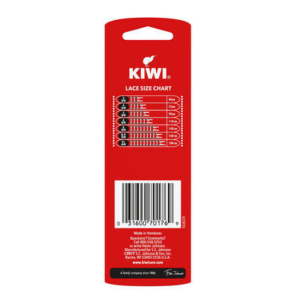 KIWI Flat Laces, Neon Green, 45", 1 pair