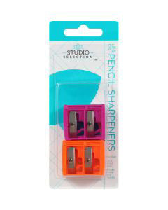 Studio Selection Lip & Eye Pencil Sharpeners, 2 Count