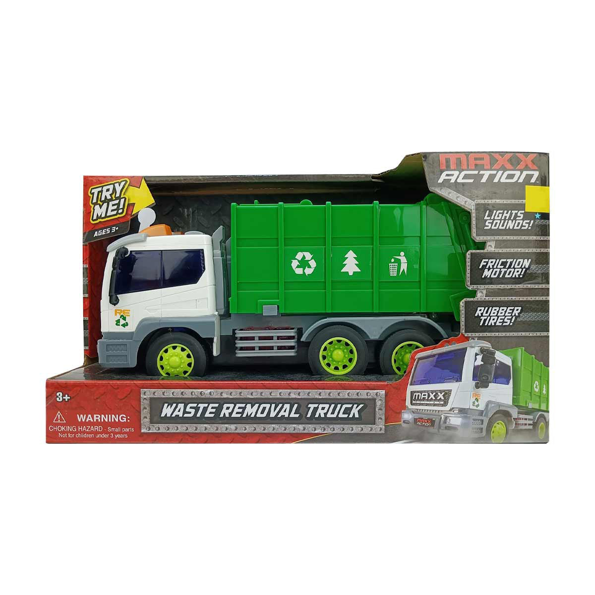 Maxx Action Lights & Sounds City Vehicles, Assorted