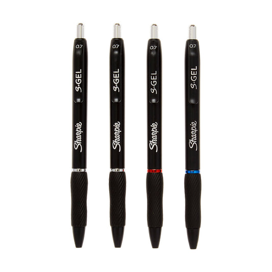 Sharpie S-Gel Pen, 4 pk