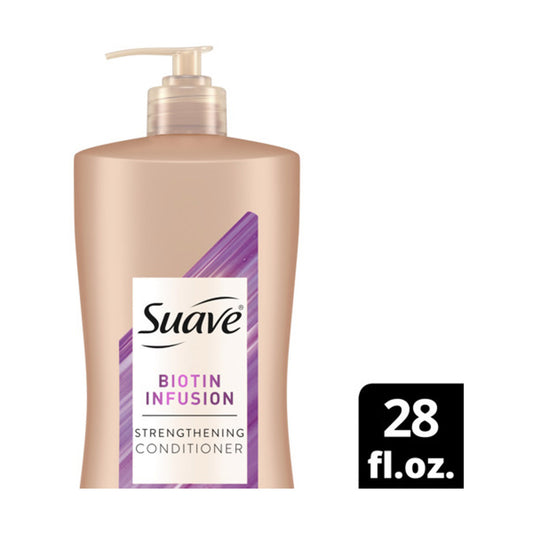 Suave Biotin Infusion Strengthening Conditioner, 28 fl oz