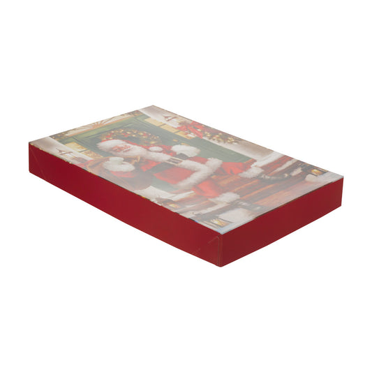Traditional Christmas Gift Shirt Boxes, 3 pk