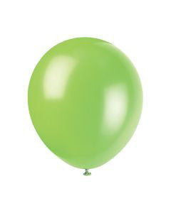 321 Party! 9" Latex Lime Green Balloons, 20 ct