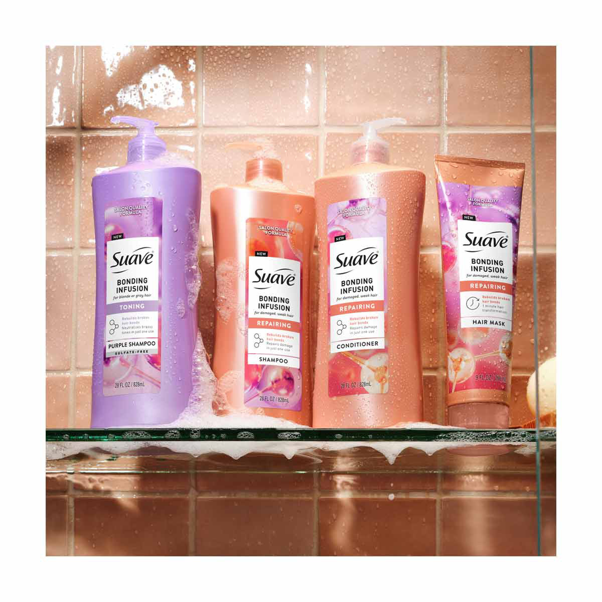 Suave Bonding Infusion Repairing Conditioner, 12.6 oz