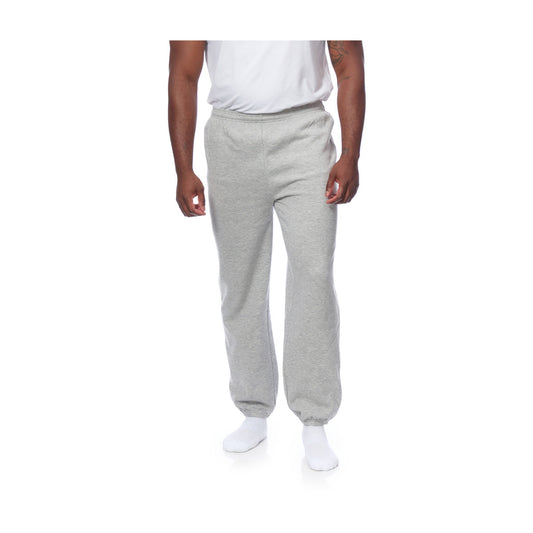 Men's Heather Grey Sweatpants, Size Small