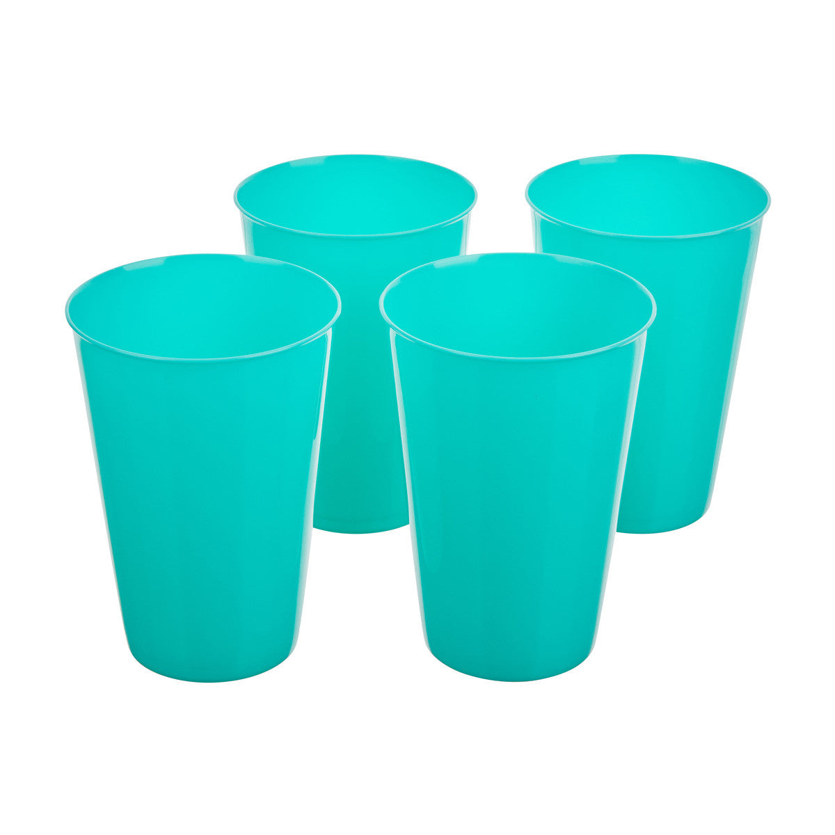 True Living Bright Tumblers, 17 fl oz, 4 pk, Assorted