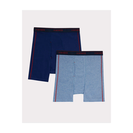 Hanes Men's Sport Styling Tagless Boxer Briefs, 2XL, 2 pk
