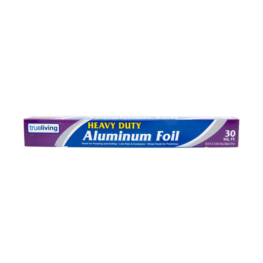 TrueLiving Heavy Duty Aluminum Foil, 30 sq ft