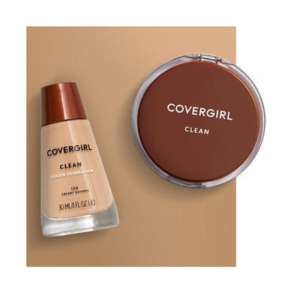 CoverGirl Clean Liquid Foundation, 110 Classic Ivory, 1 fl oz