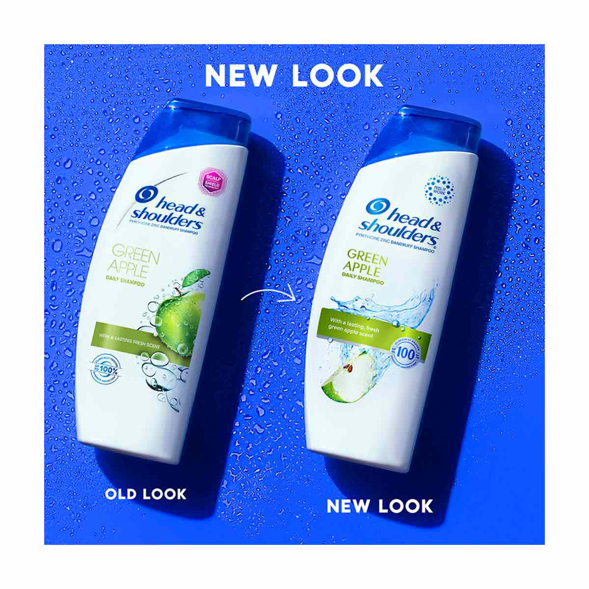 Head & Shoulders Green Apple Dandruff Shampoo, 20.7 fl oz