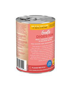 Rachael Ray Nutrish Gentle Digestion Real Chicken, Pumpkin & Salmon Recipe Premium Paté Wet Dog Food, 13 oz