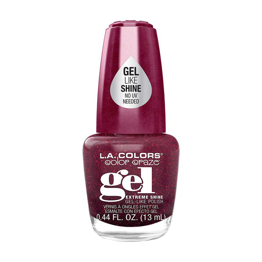 L.A. Colors Color Craze Gel-Like Nail Polish, Ravish, 0.44 fl oz
