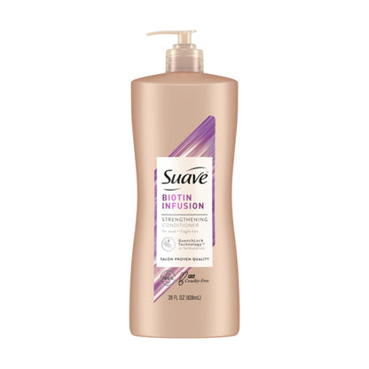 Suave Biotin Infusion Strengthening Conditioner, 28 fl oz