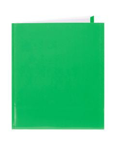 Office Hub 2-pocket Gloss Folder with Prongs, Assorted