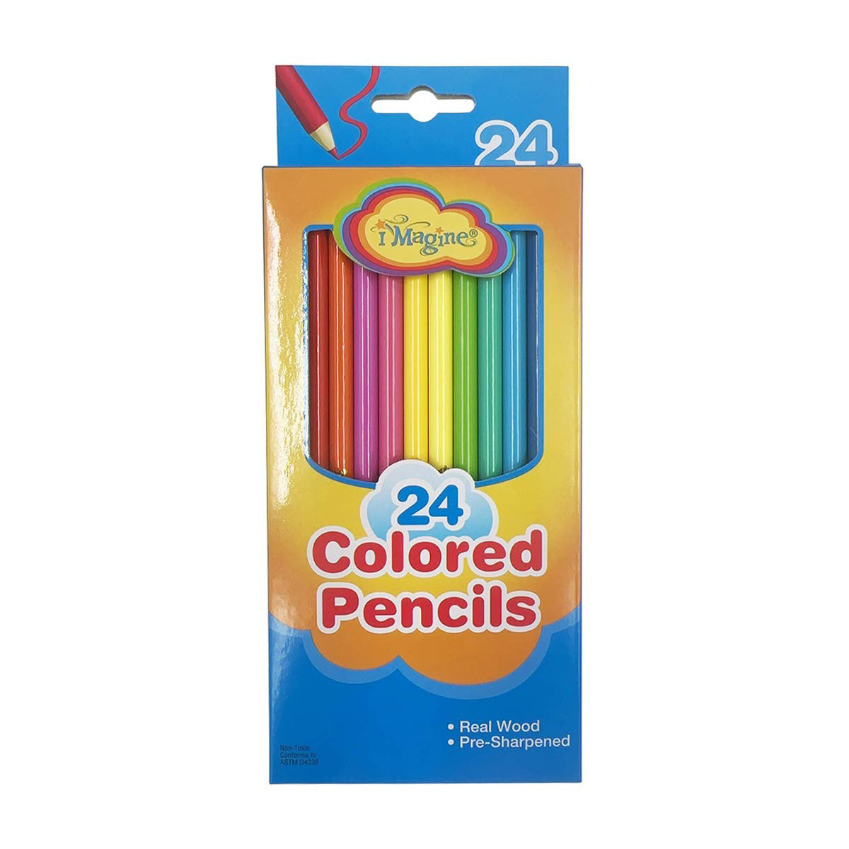 Imagine Colored Pencils, 24 ct