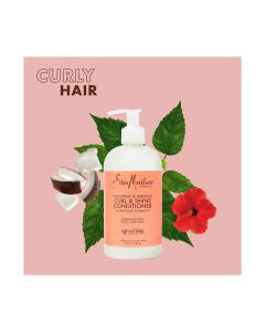 SheaMoisture Coconut & Hibiscus Curl & Shine Conditioner, 13 oz